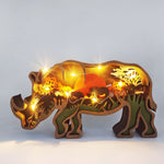 Creative Decoration with Forest Animals