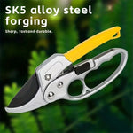 MaxiCut Pro Gartenschneider mit Seilmechanismus | SK5-Stahl | Effizient bis 18 mm