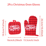 Festliche Ofenhandschuhe für die Weihnachtszeit | MaxHeat Duo
