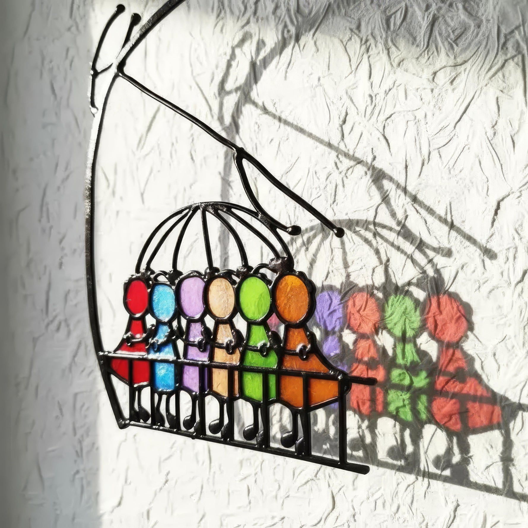 PrismaGlanz – Handcrafted Suncatcher for a Colorful Home