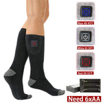 Wiederaufladbare Heizsocken für Outdoor-Enthusiasten