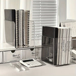 Bookend with clear arch design