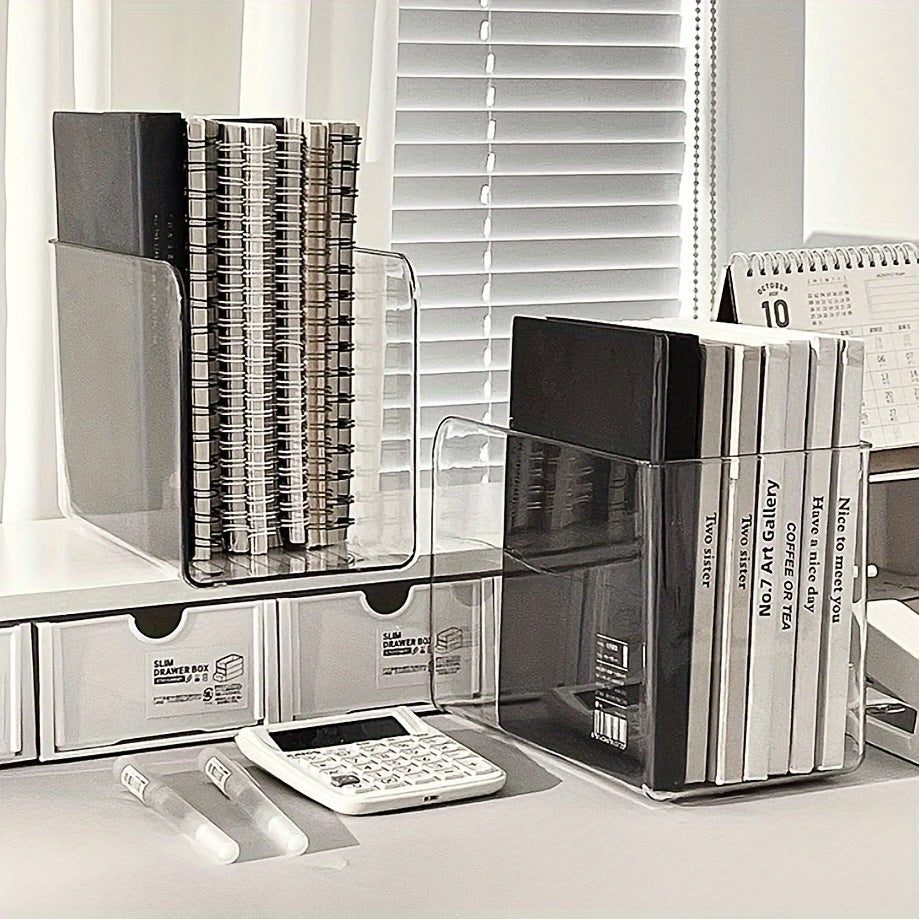 Bookend with clear arch design