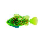 Electronic swimming fish with LED lighting