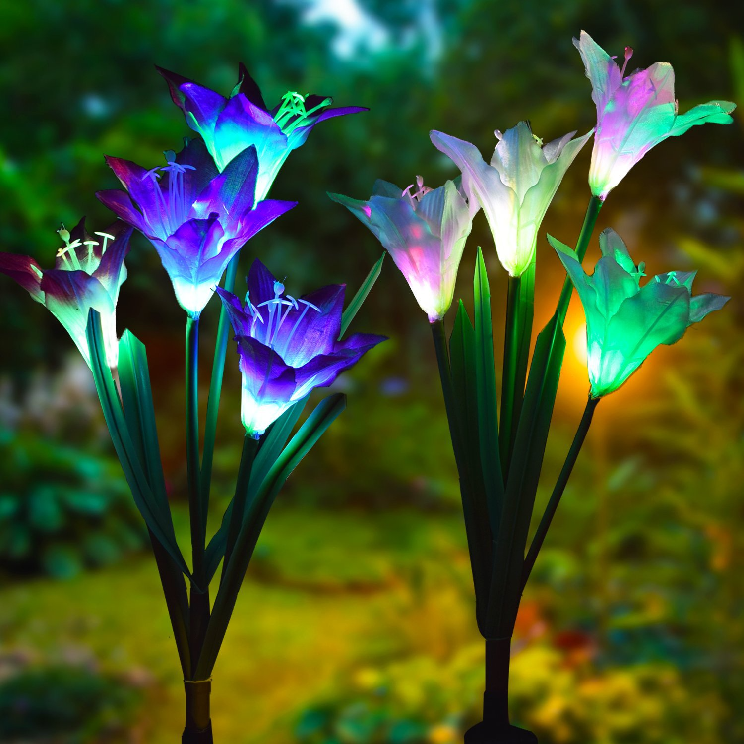 Sonnenblüten – Strahlende, solarbetriebene Lichter für Ihren Garten
