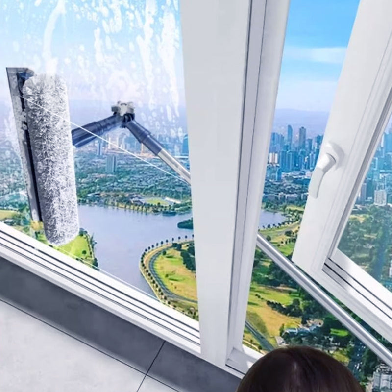 Window cleaner for high windows – clean safely from the inside
