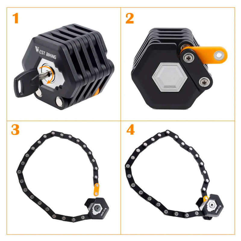 Secure Chain Lock for Bicycles and Scooters | VeltoX