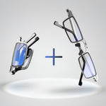 Faltbare Lesebrille mit Blaulichtfilter für alle Lebenslagen