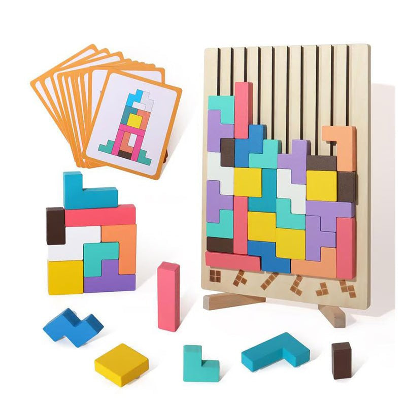 Interaktives 3D Holzspielzeug für kreative Köpfe