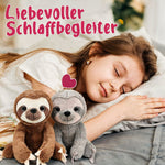Kuscheliges Faultier Plüschtier für Kinder und Babys