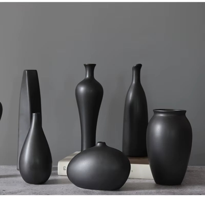 Modern Geometric Ceramic Vase
