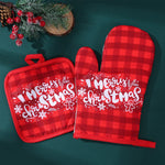 Festliche Ofenhandschuhe für die Weihnachtszeit | MaxHeat Duo