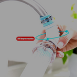 Universal Faucet Attachments with 360° Rotation and Water-Saving Function
