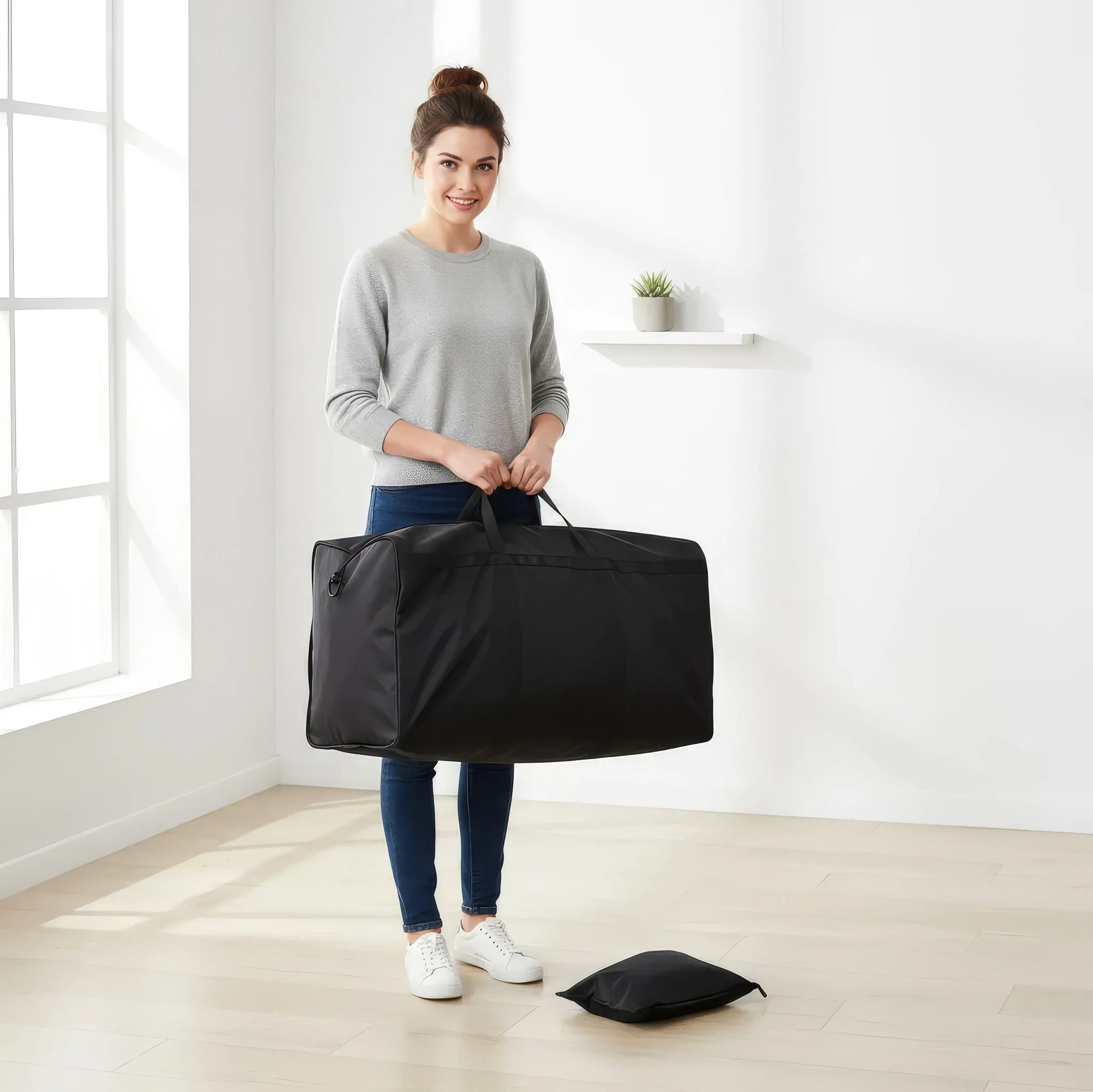 Wasserfeste, faltbare Reisetasche in Übergröße für jeden Anlass