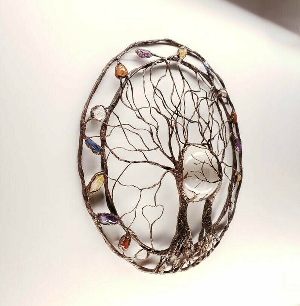 Tree of Life Metal Wall Art – Mystical Design