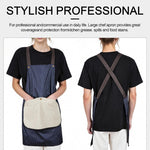 Work Apron with Crisscross Straps