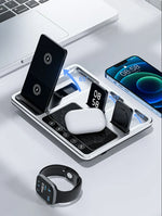 SmartCharge - 4-in-1 Drahtloses Ladegerät für iPhone, Apple Watch und AirPods