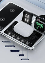 SmartCharge - 4-in-1 Drahtloses Ladegerät für iPhone, Apple Watch und AirPods