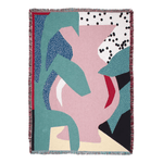 Modern Woven Blanket with Artistic Design for Your Home