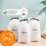 Wiederverwendbare Frischhaltebeutel - 100 Stück für frische Lebensmittel