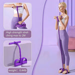 Vielseitiges Fitness Widerstandsband Set für effektives Training