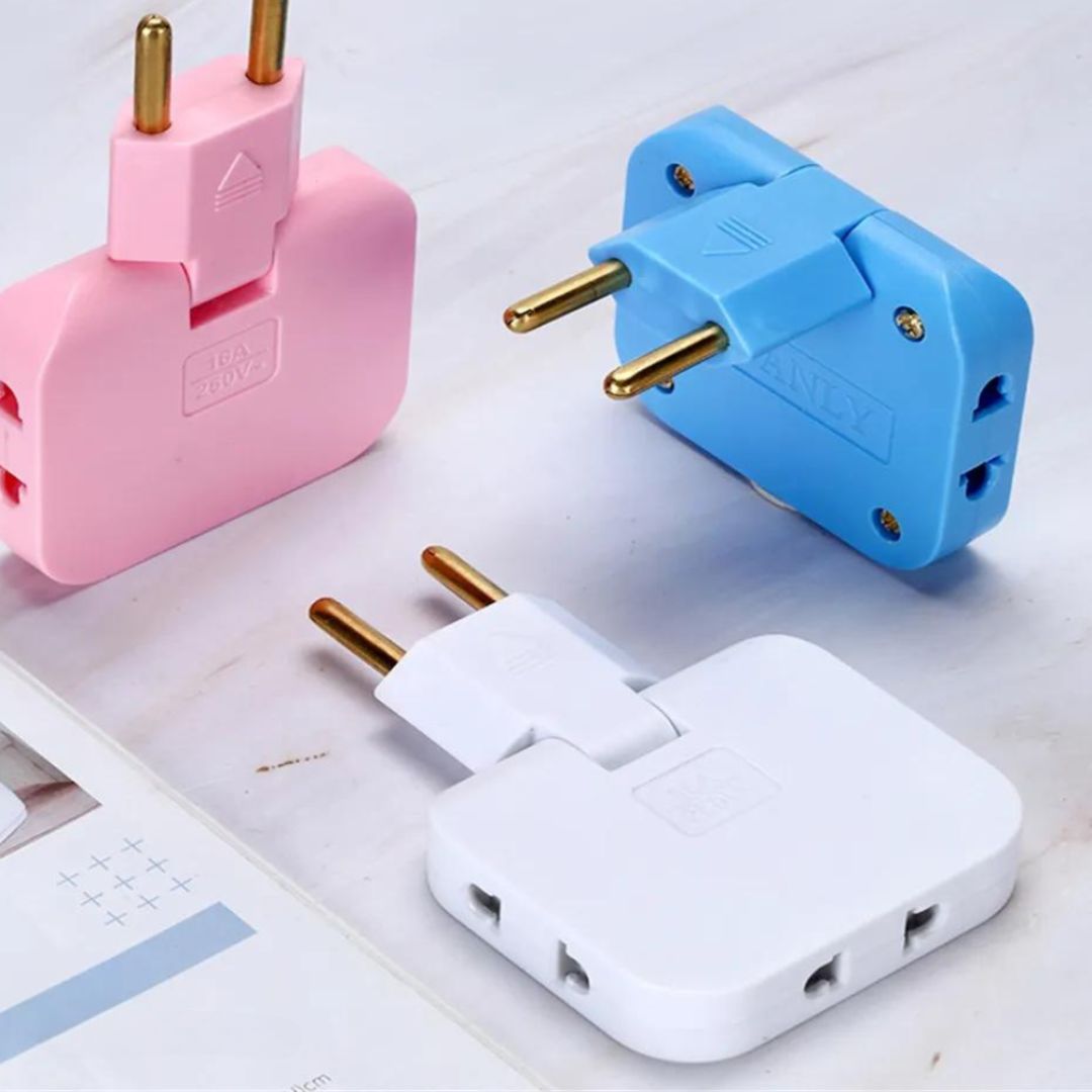 FlexiPlug: Ultradünner Dreifach-Steckeradapter für mehr Platz