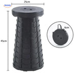 Verstellbarer Camping-Hocker | Komfortabel und Tragbar