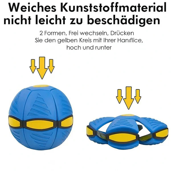 FlitzDisc: The versatile 2-in-1 dog toy for every kind of fun