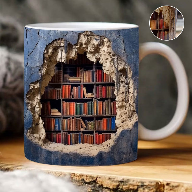 Kreativer 3D Becher für Bücherfreunde | Buchzauber