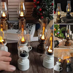 Vintage Oil Lamp with LED Lighting – Electronic