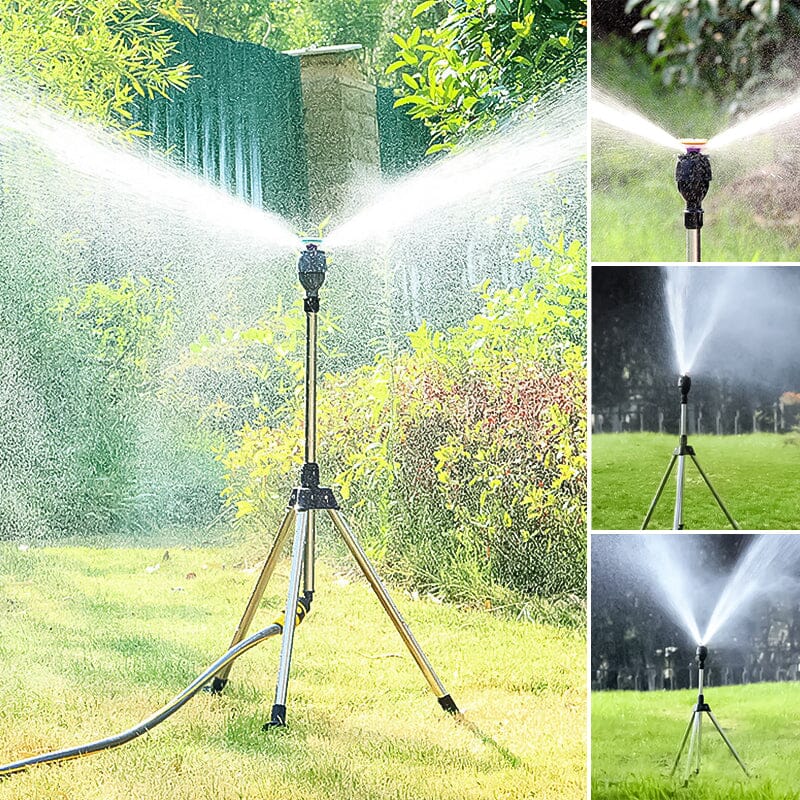 Tripod with rotation compensation