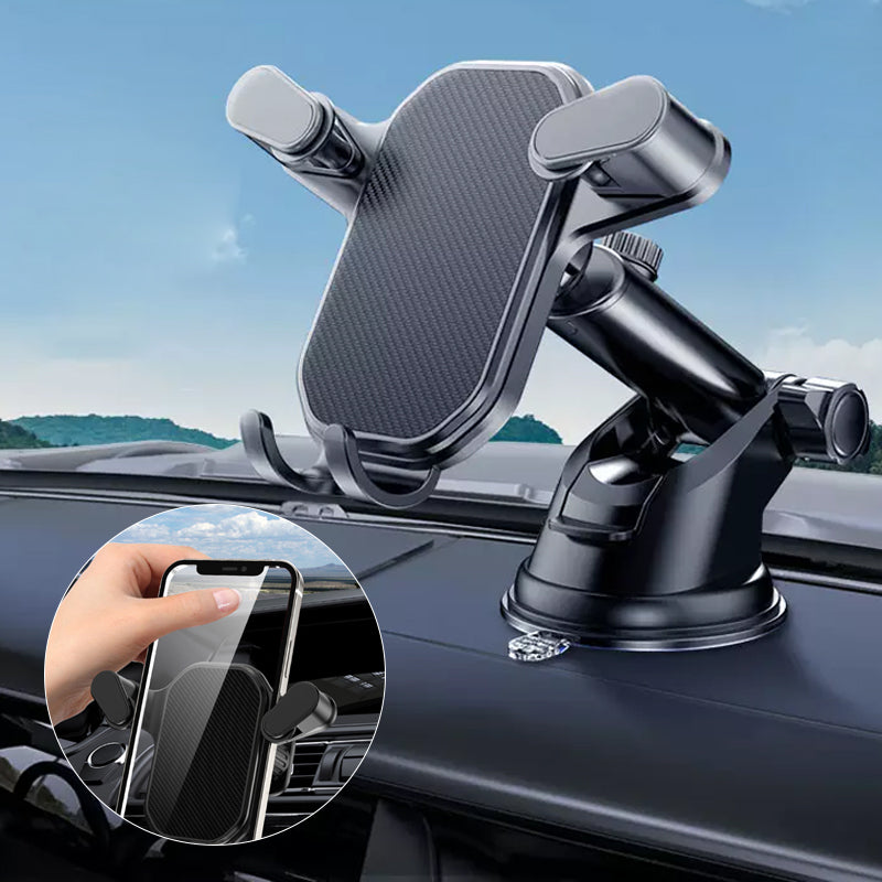 Robust Car Smartphone Holder with Hook | TechGrip