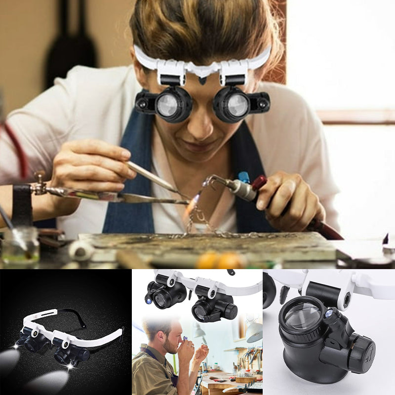 LED Magnifying Glasses for Precise Vision