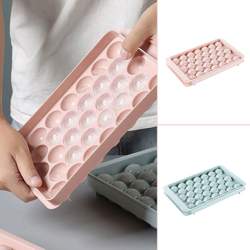 Creative round ice hockey mold for ice cubes