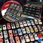 Set mit 48 verschiedenen Rennspielzeugautos aus Metall