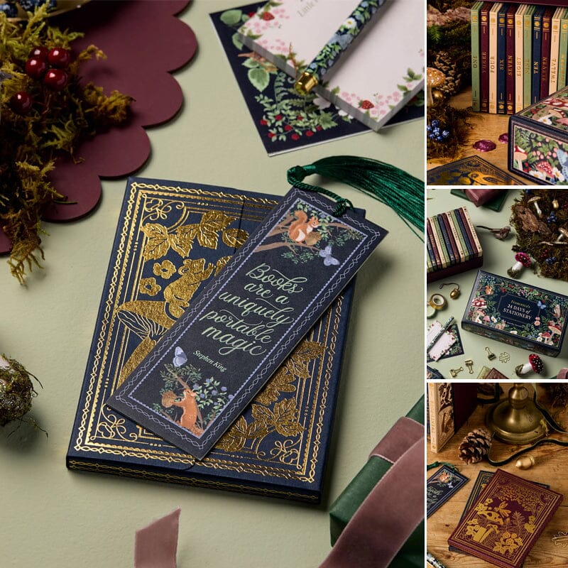 24-Day Stationery Advent Calendar | Exclusive Winter Forest Edition | Sustainable Surprises for 2025