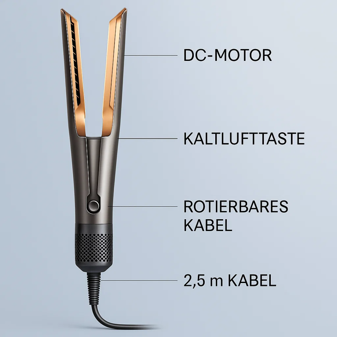 Volyra 2-in-1 Hair Styler: Effortless Drying and Straightening