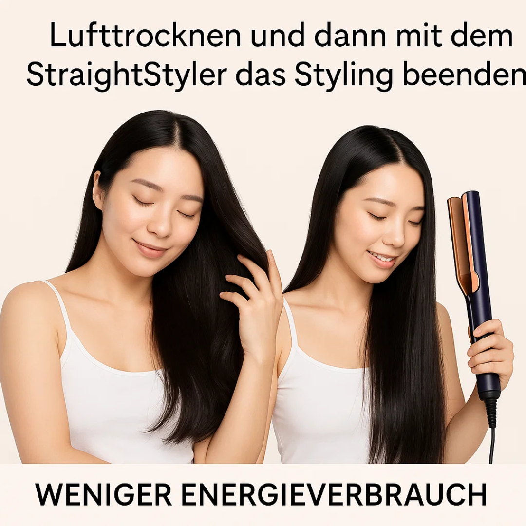 Volyra 2-in-1 Hair Styler: Effortless Drying and Straightening