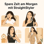 Volyra 2-in-1 Hair Styler: Effortless Drying and Straightening