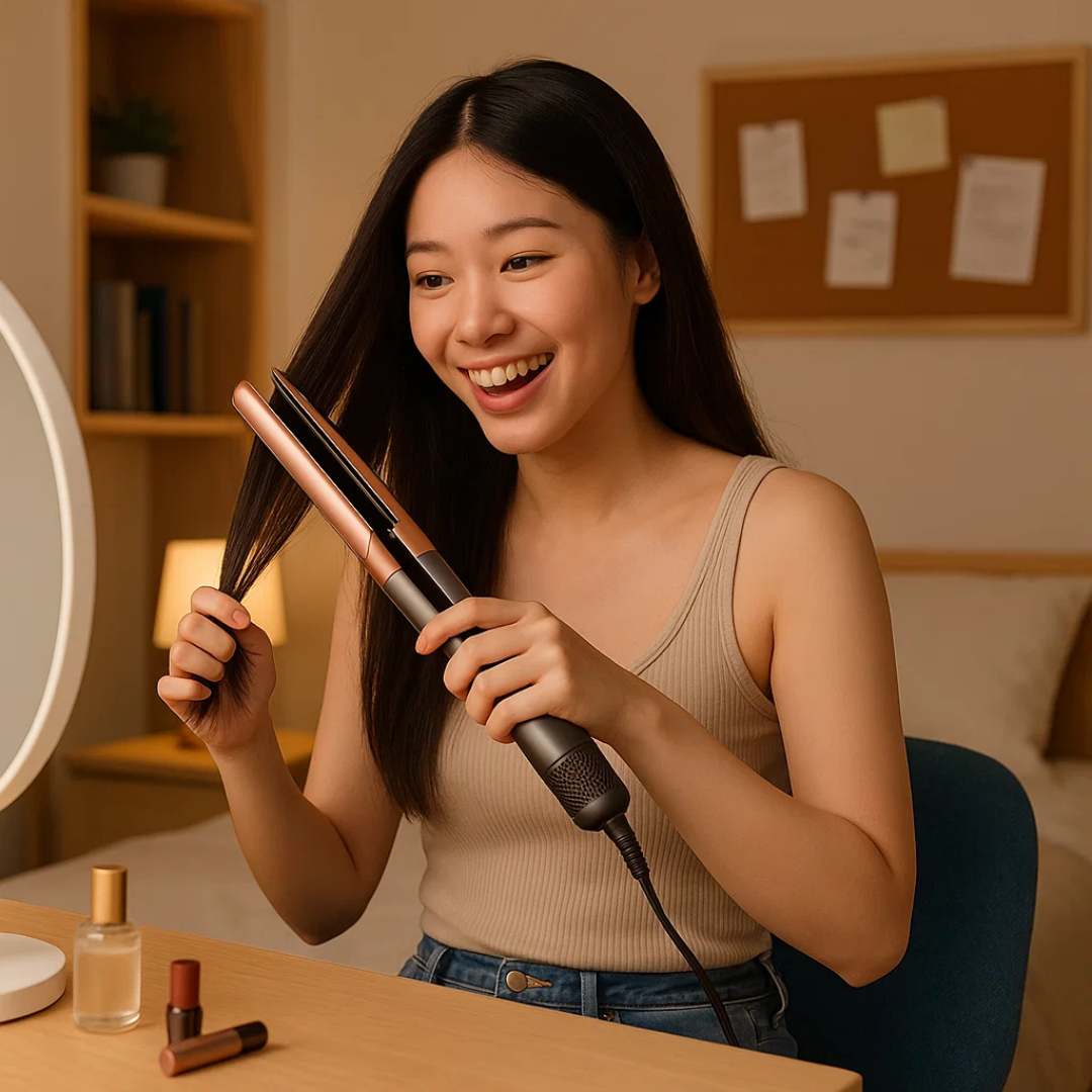 Volyra 2-in-1 Hair Styler: Effortless Drying and Straightening