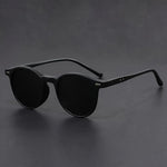 Runde Sonnenbrille mit leichtem Rahmen aus Polycarbonat