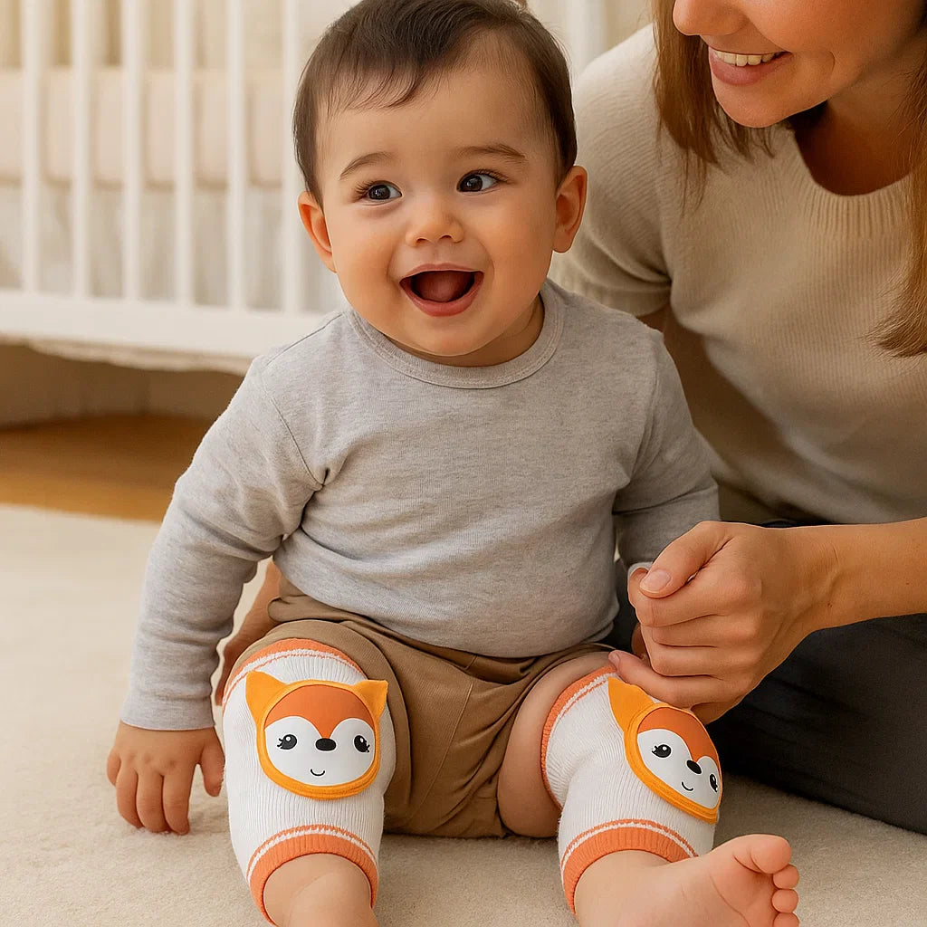 Comfortable knee pads for toddlers in a cute design