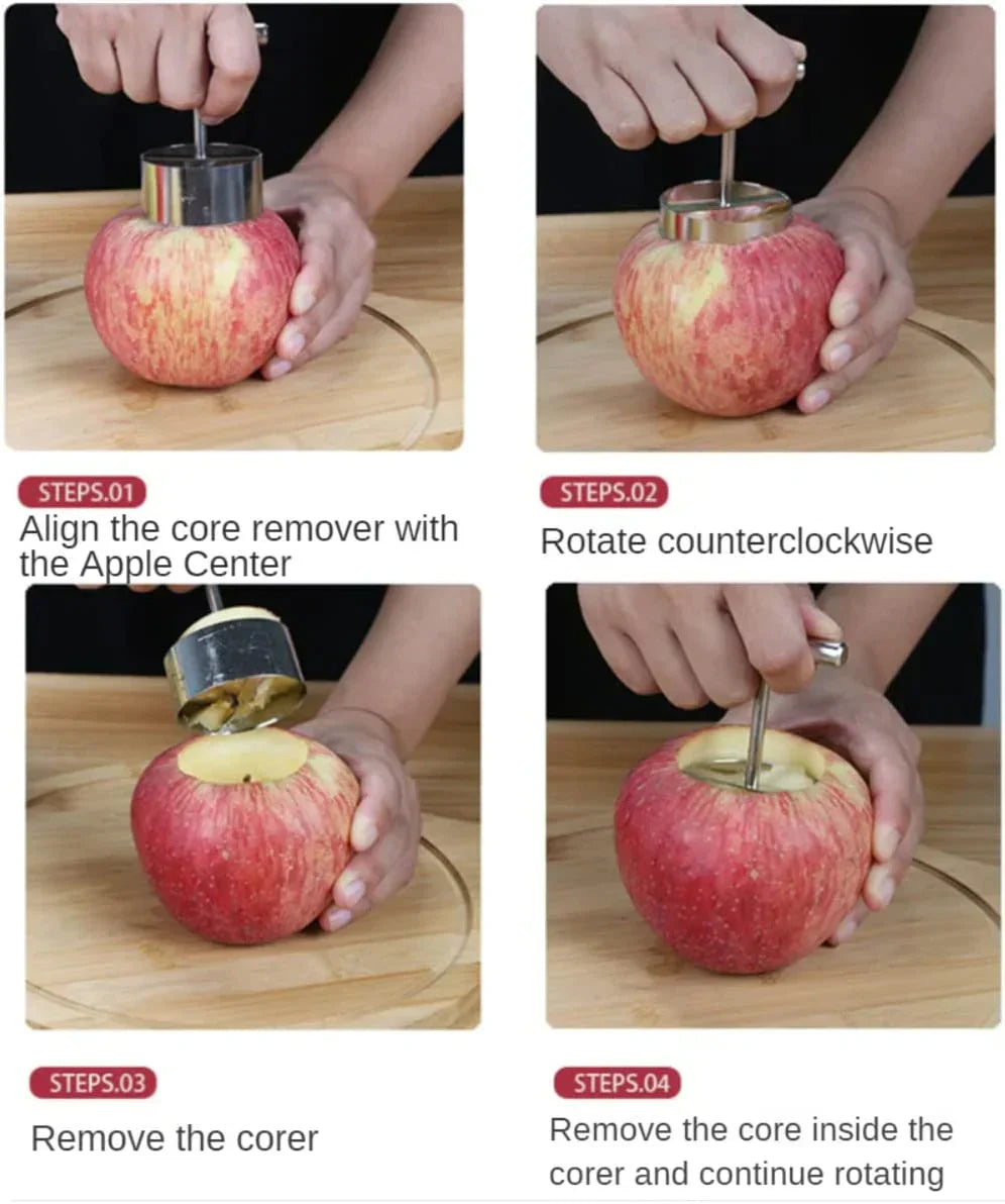 Fruchtentkerner Pro - Das perfekte Küchenwerkzeug für Äpfel und Birnen