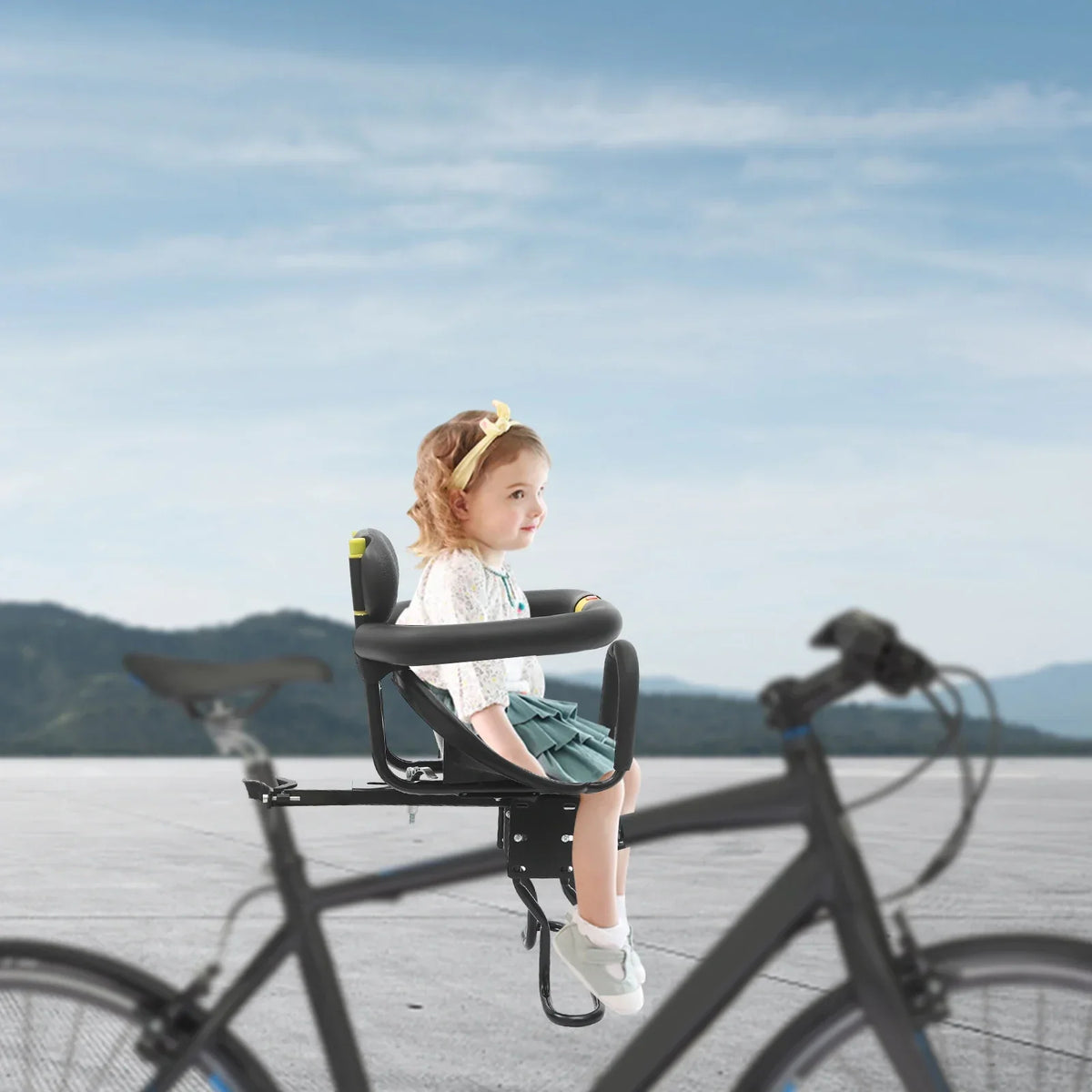 Toddler Bike Seat for Front-Mounting (8 Months to 6 Years)