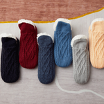 Gemütliche Fuzzy-Socken für warme Füße im Winter