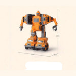 5-in-1 Car Toy Set with Transformation Function