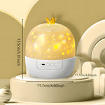 360° Rotating Night Light Projector for Galaxy Display
