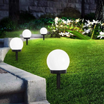 Solarleuchten für den Garten – Warmes Licht, kabellos (2 Stück)