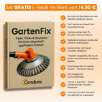 Effektiver Unkrauttrimmer mit Stahlbürste für Ihren Garten