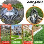 Effektiver Unkrauttrimmer mit Stahlbürste für Ihren Garten